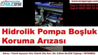 Hidrolik Pompa Boşluk Koruma Arızası - DSG Şanzıman Mekatronik Tamirat